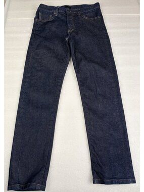 Uniqlo Selvedge Japanese Denim Jeans Slim Fit Straight 10” Mid Rise Men’s 30x28